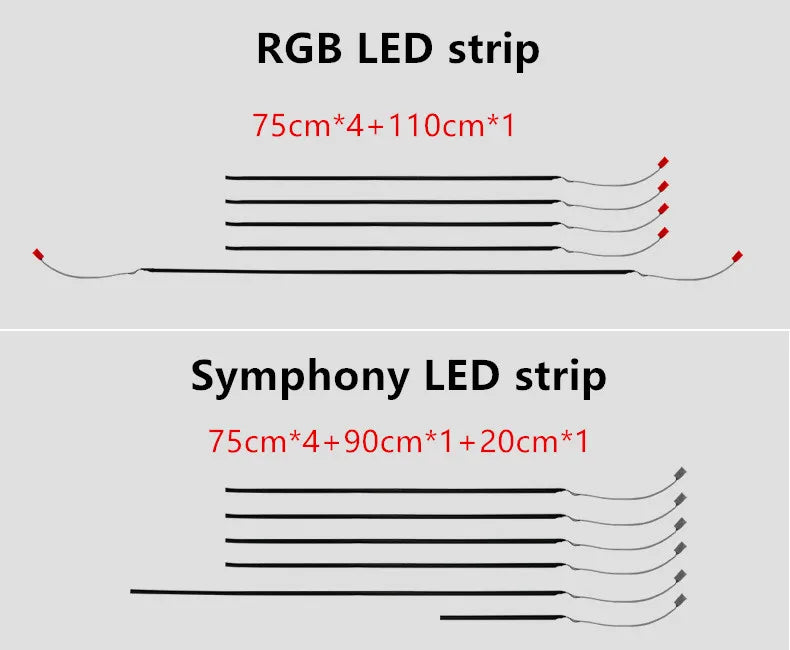 Universal Car Ambient Lights