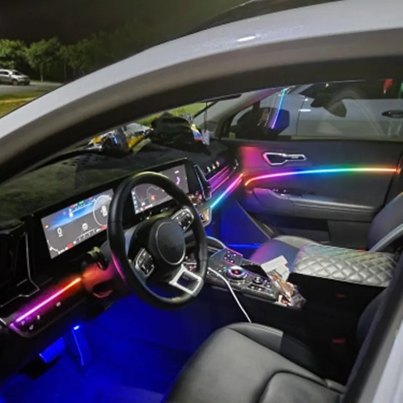 Lumières d’ambiance universelles pour voiture