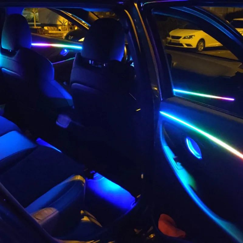 Lumières d’ambiance universelles pour voiture