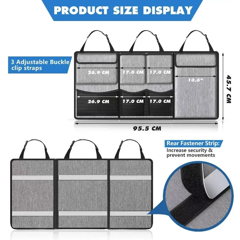 Organisateur universel de voiture pour banquette arrière