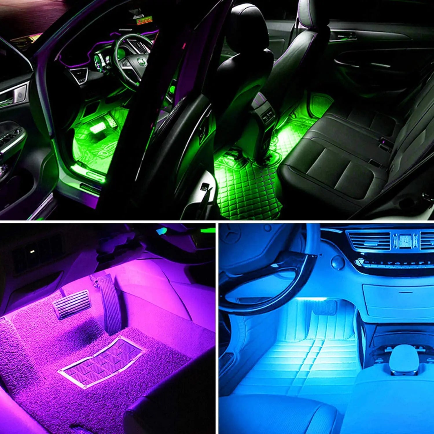 Kit de bande lumineuse intérieure de voiture