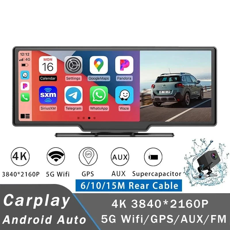 Carplay Android Auto Video Drive Recorder