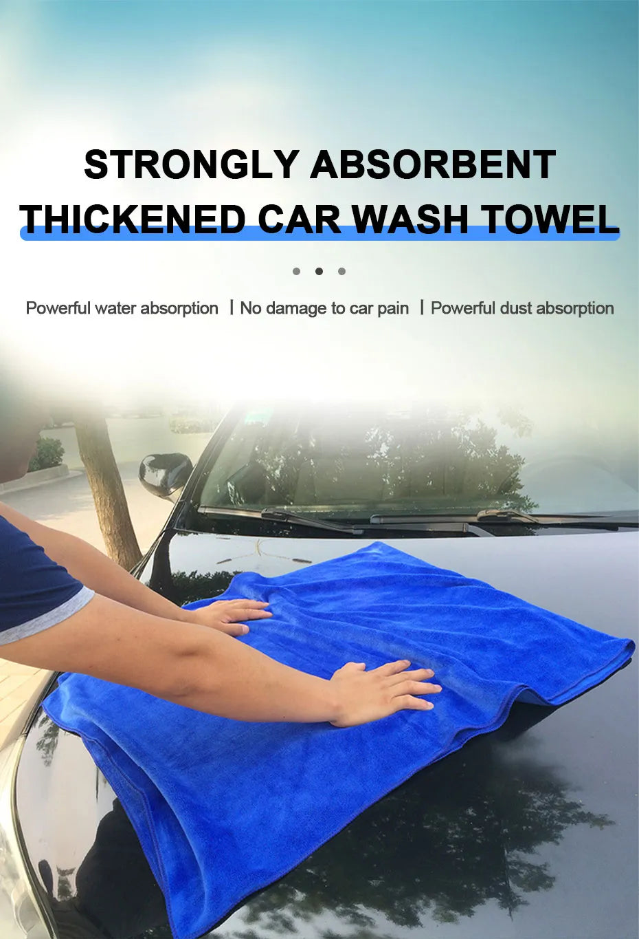 Car Wash Dying Towel
