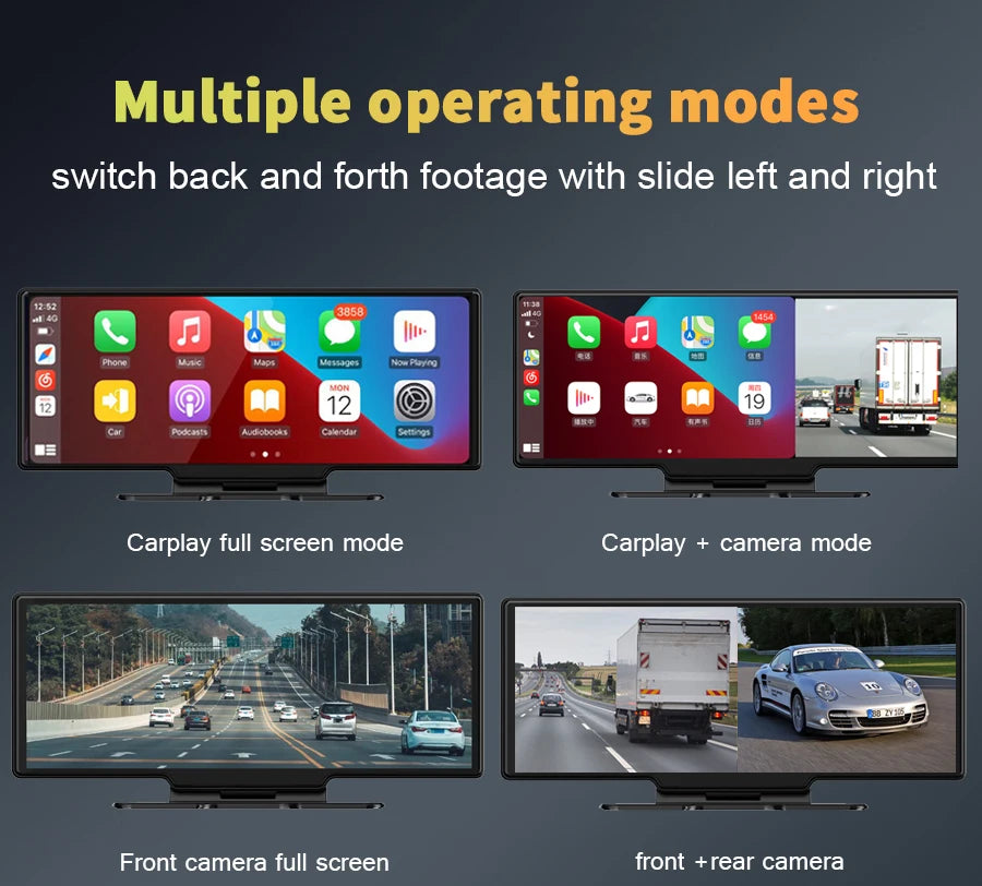 Enregistreur vidéo automatique Carplay Android