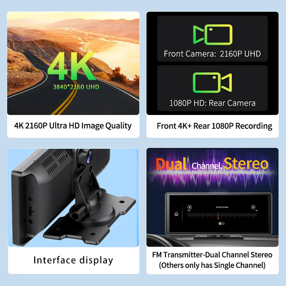 Carplay Android Auto Video Drive Recorder