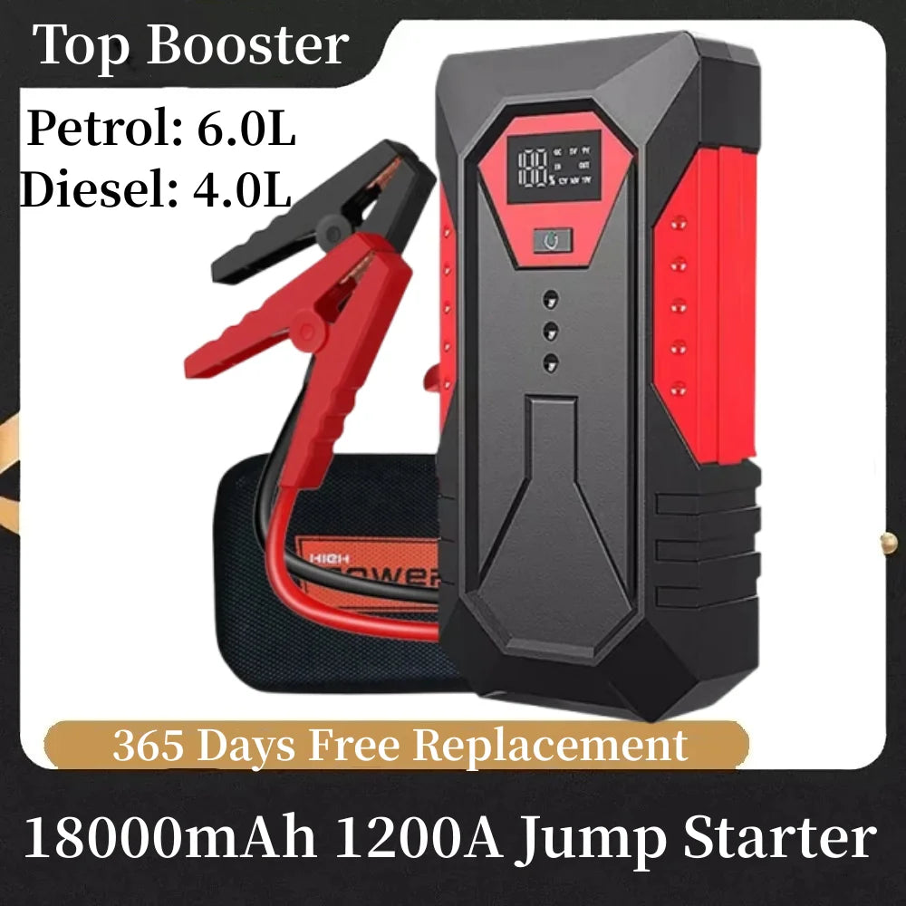 Car Battery Jumper Booster
