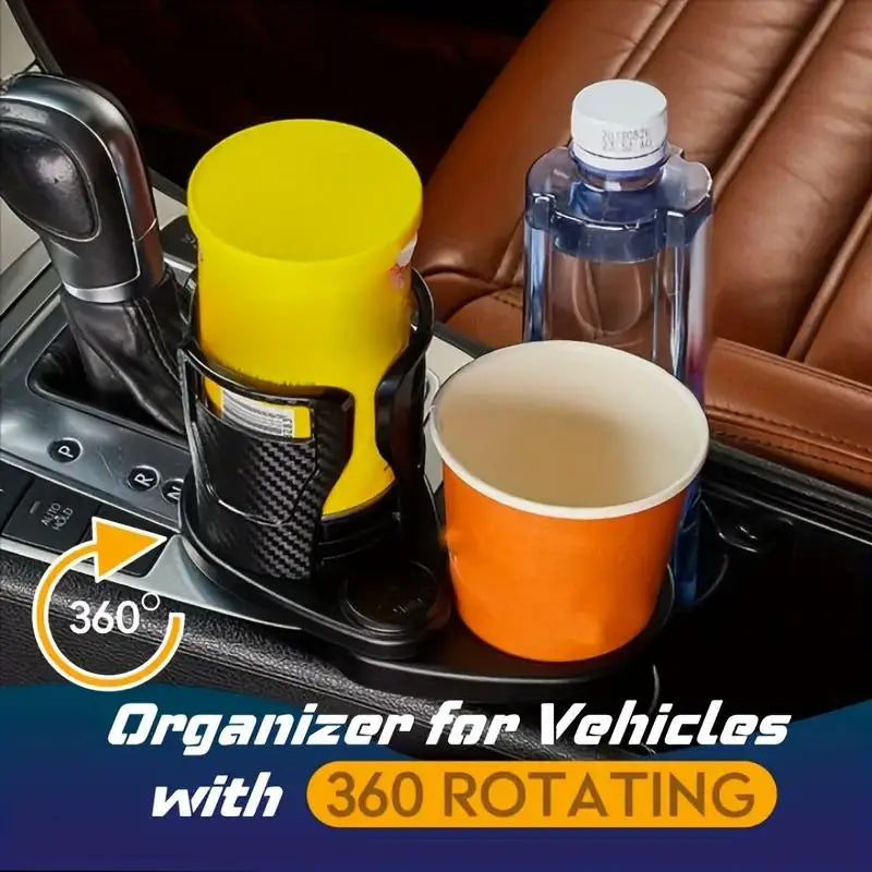 Multifunctional Dual Cup Holder