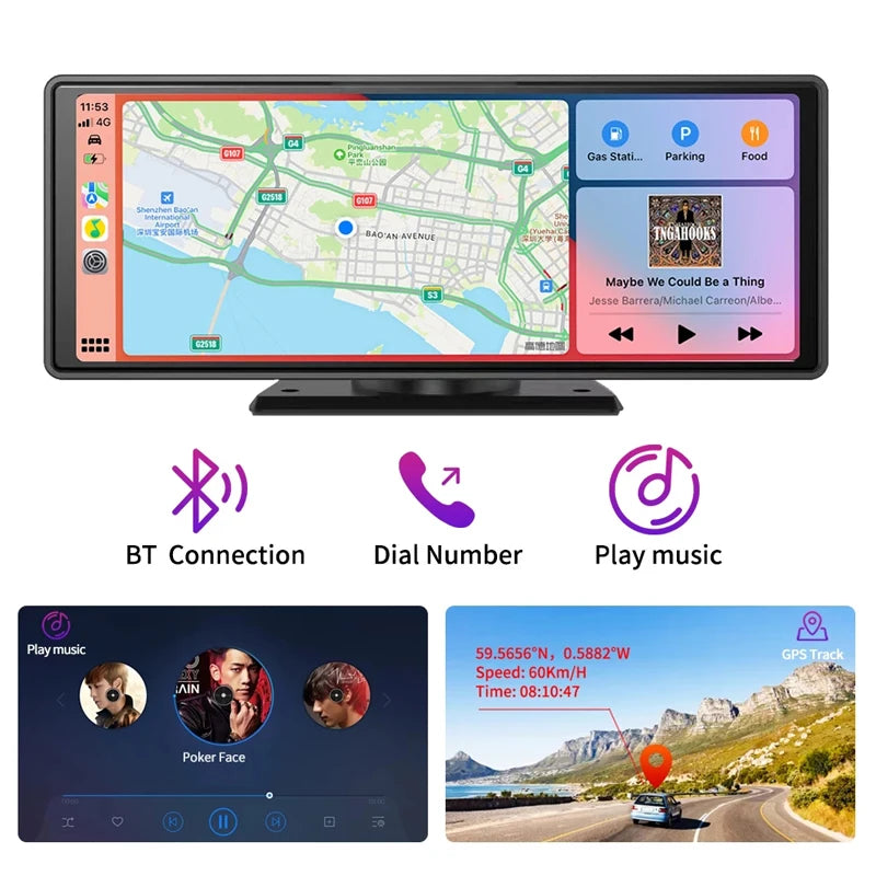 Carplay Android Auto Video Drive Recorder