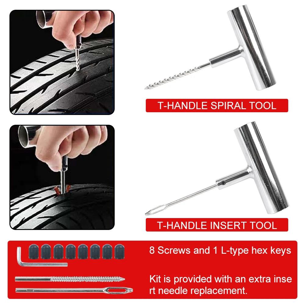 Tyre Repair Kit Puncture Plug Set