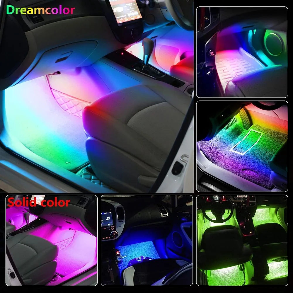 Car Interior Strip Light Kit