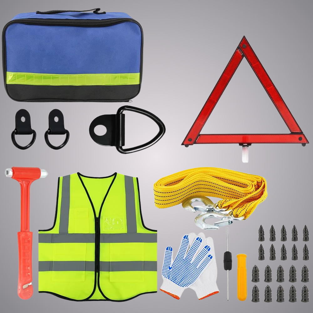 Car Emergency Roadside Assistance Kit