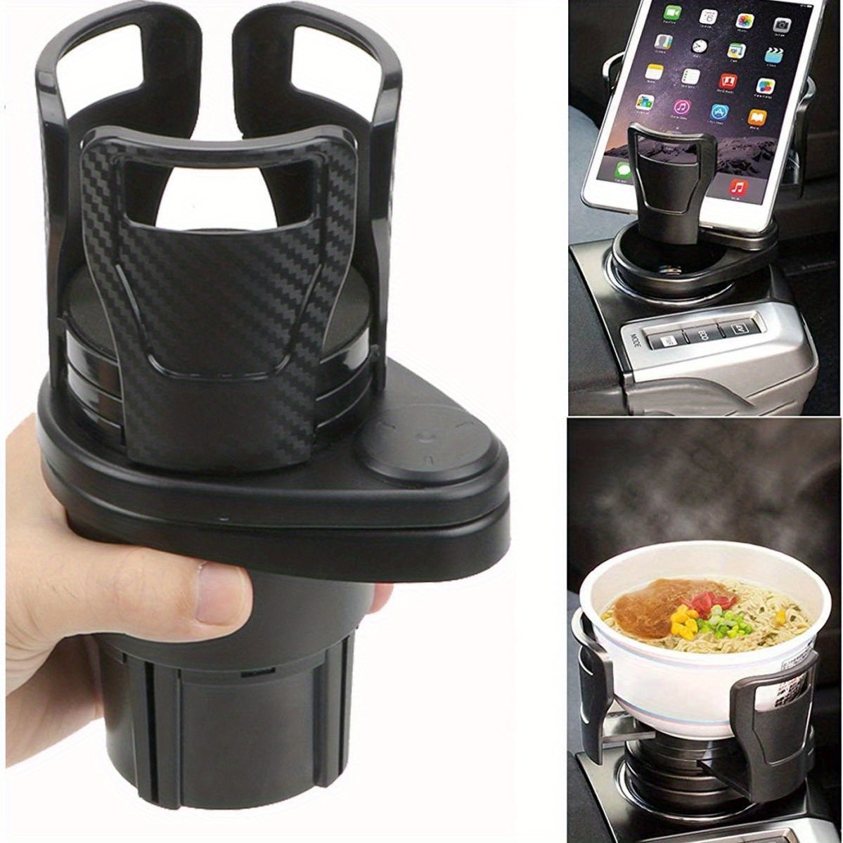 Multifunctional Dual Cup Holder